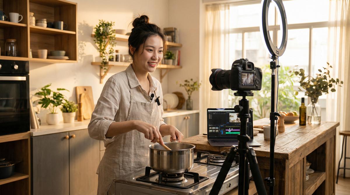 三级片VLOG-美食视频